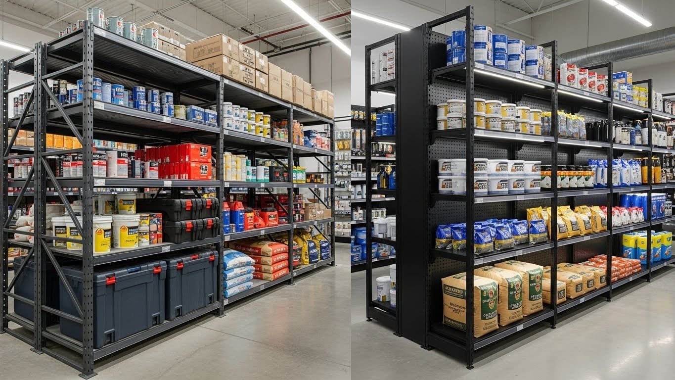 heavy duty retail fixtures comparison