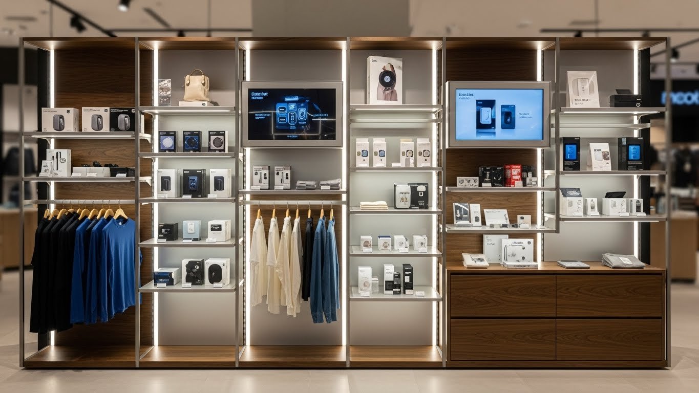 Fast Retail Store Setup market advantage of certified fixtures