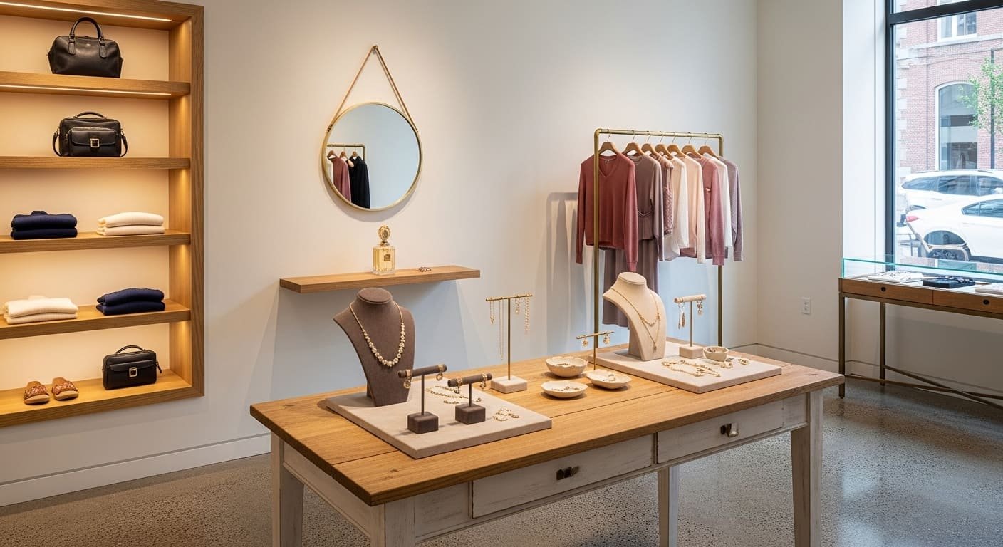 boutique display fixtures