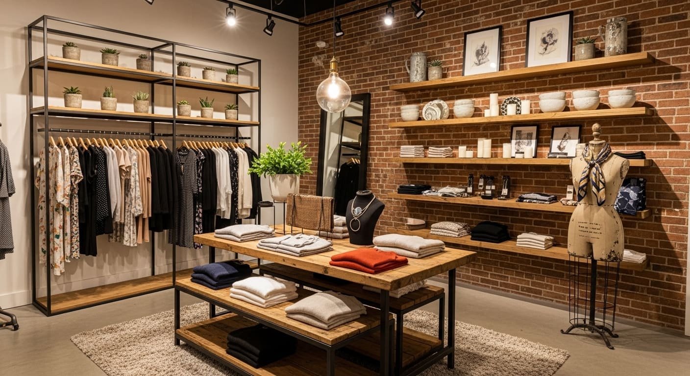 boutique display fixtures