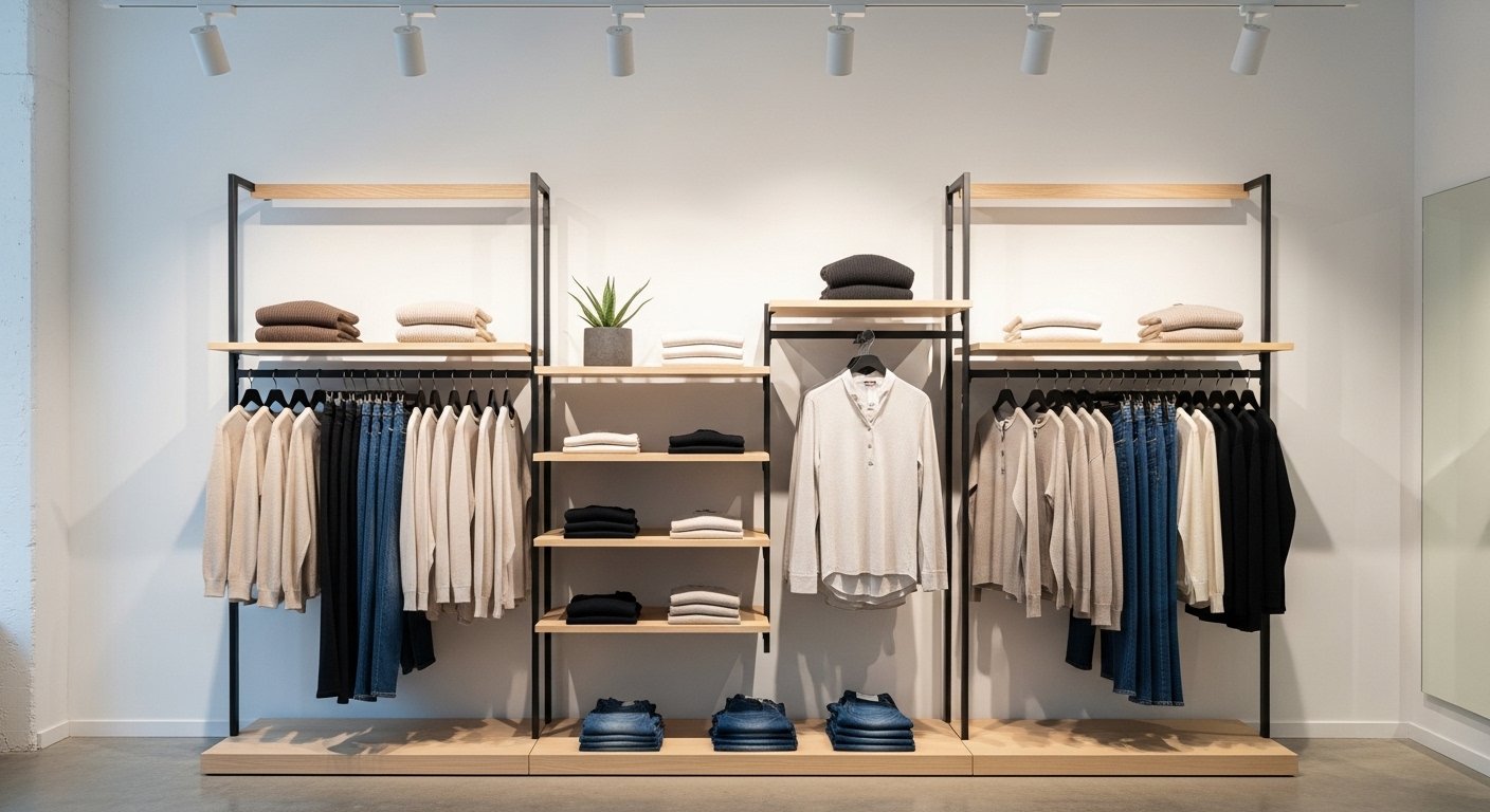 display fixtures The 2-base 3-top coat painting process for displays