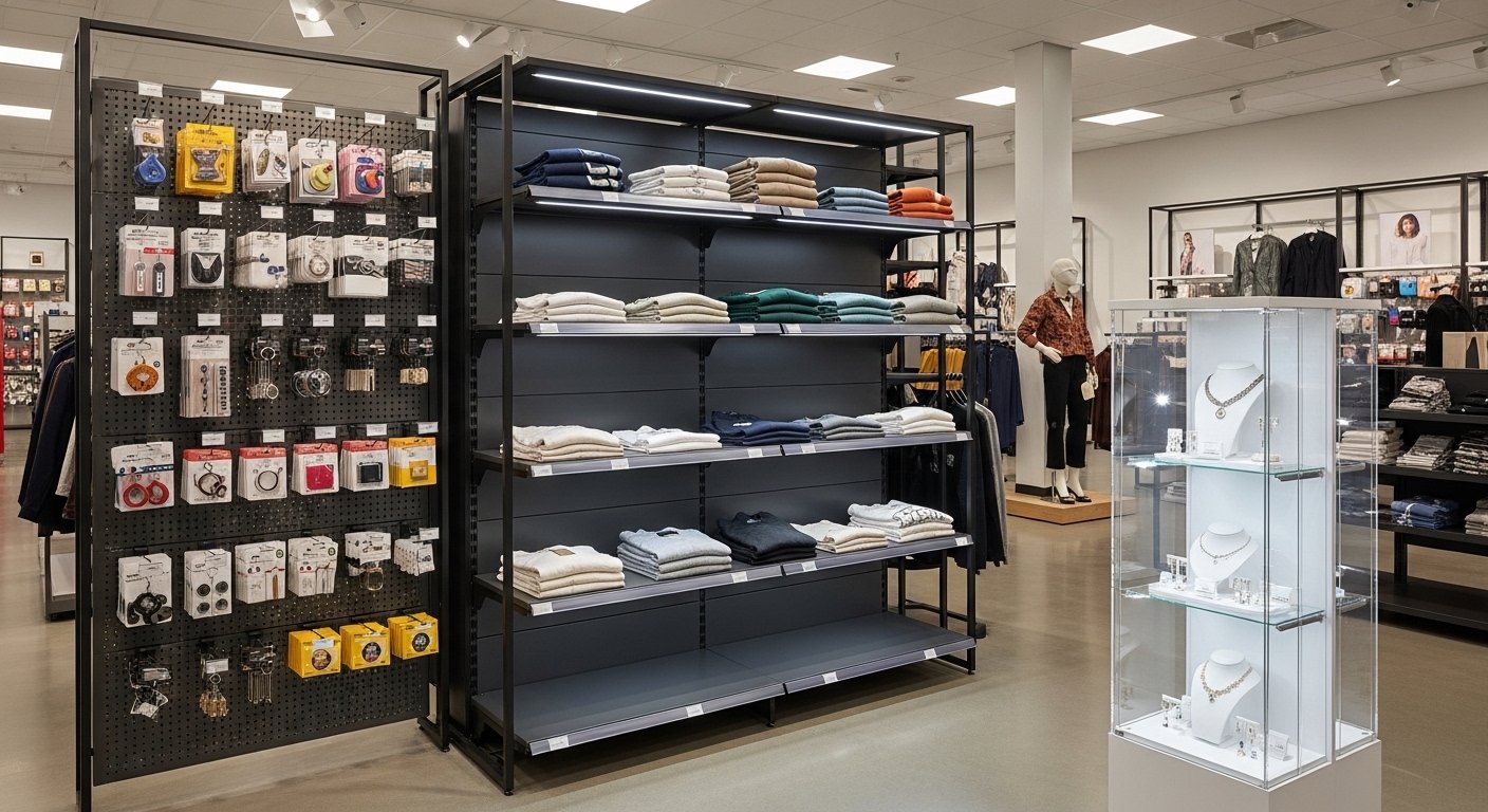 display fixtures Strategic Shelving for Revenue
