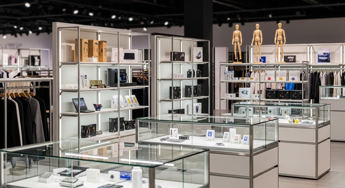 premium retail display fixtures