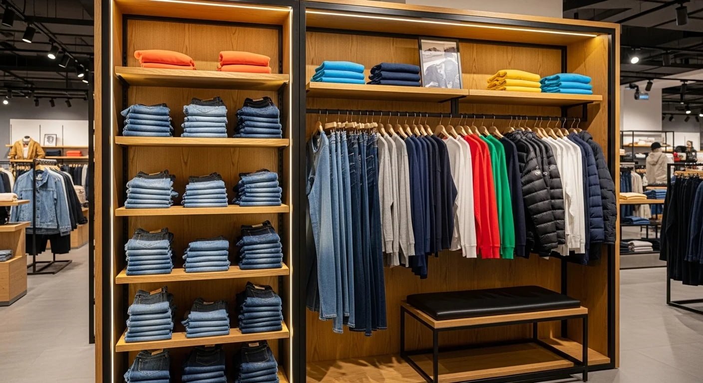 display fixtures Global supply chain for retail displays