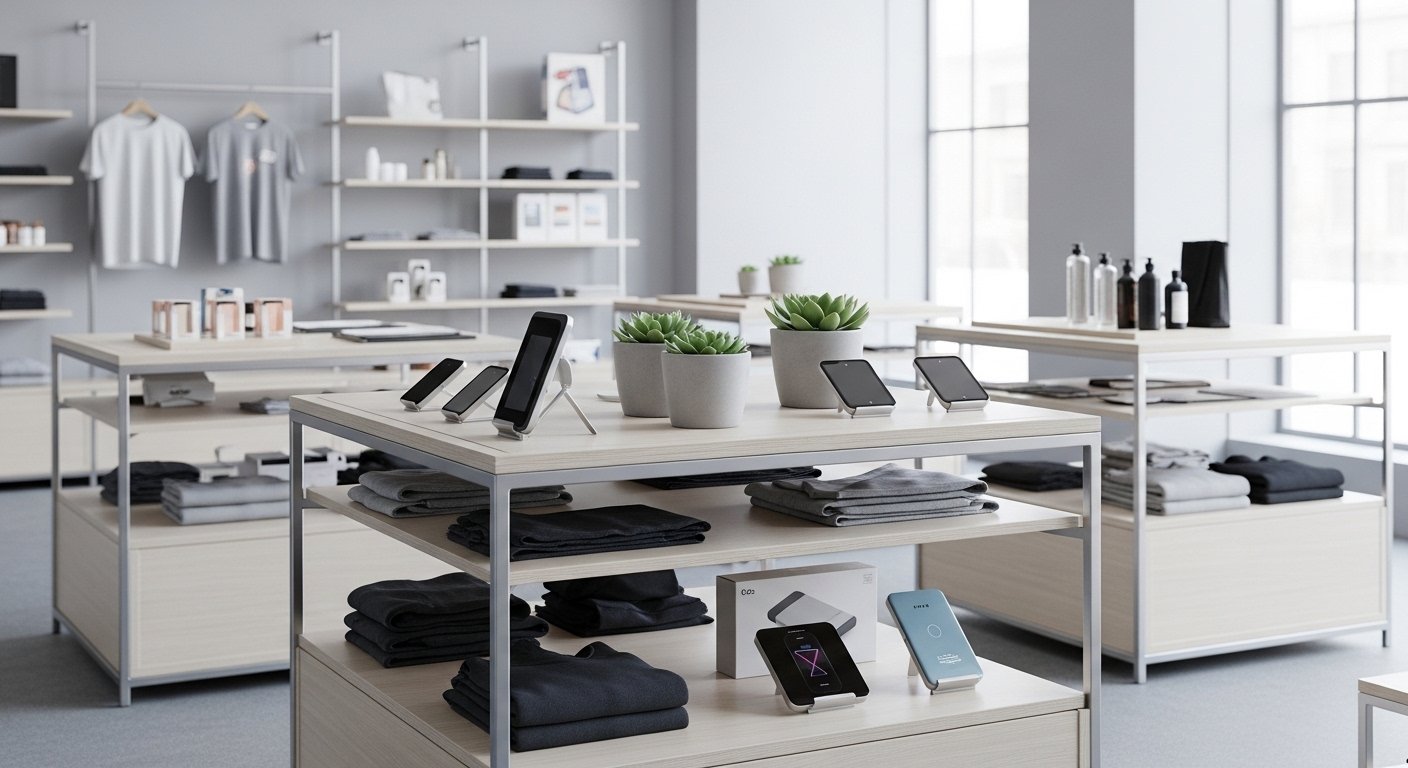 Retail store assembly work