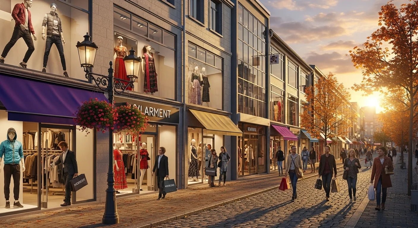 High quality finish on display fixture