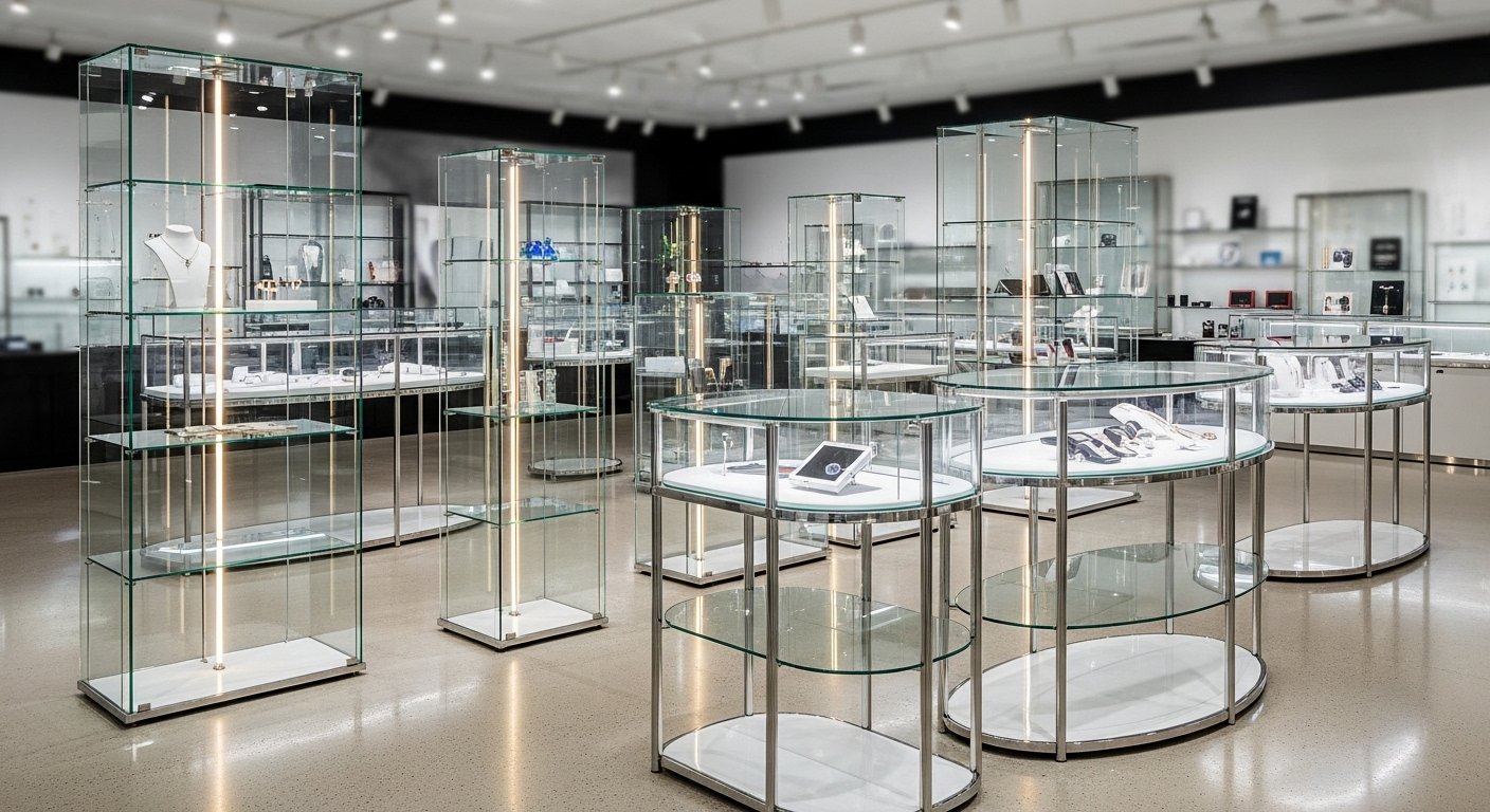 Durability test of glass and acrylic