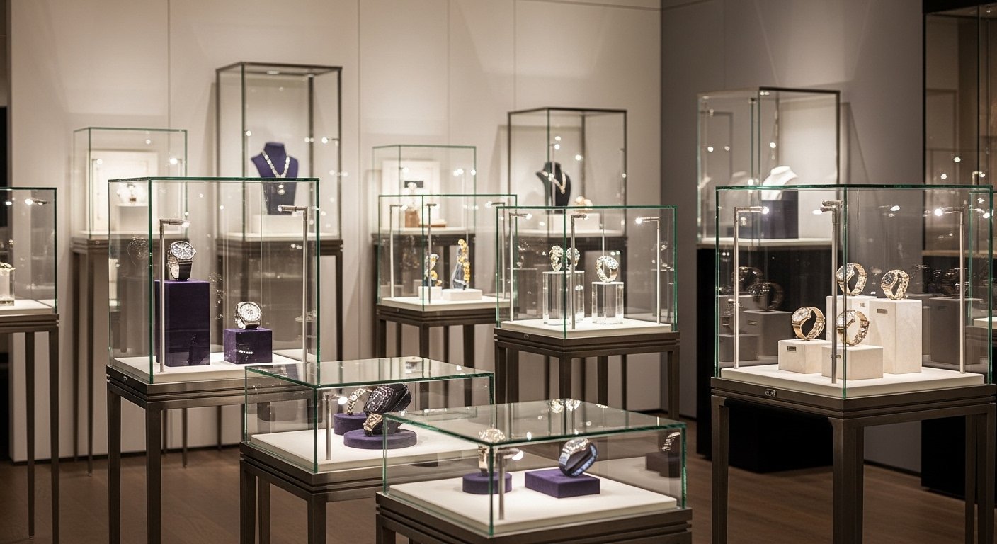 Glass vs Acrylic display comparison