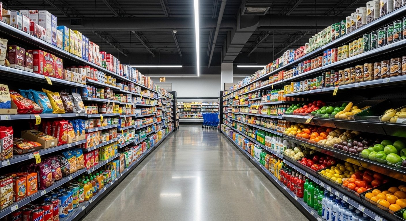 store shelves store shelves